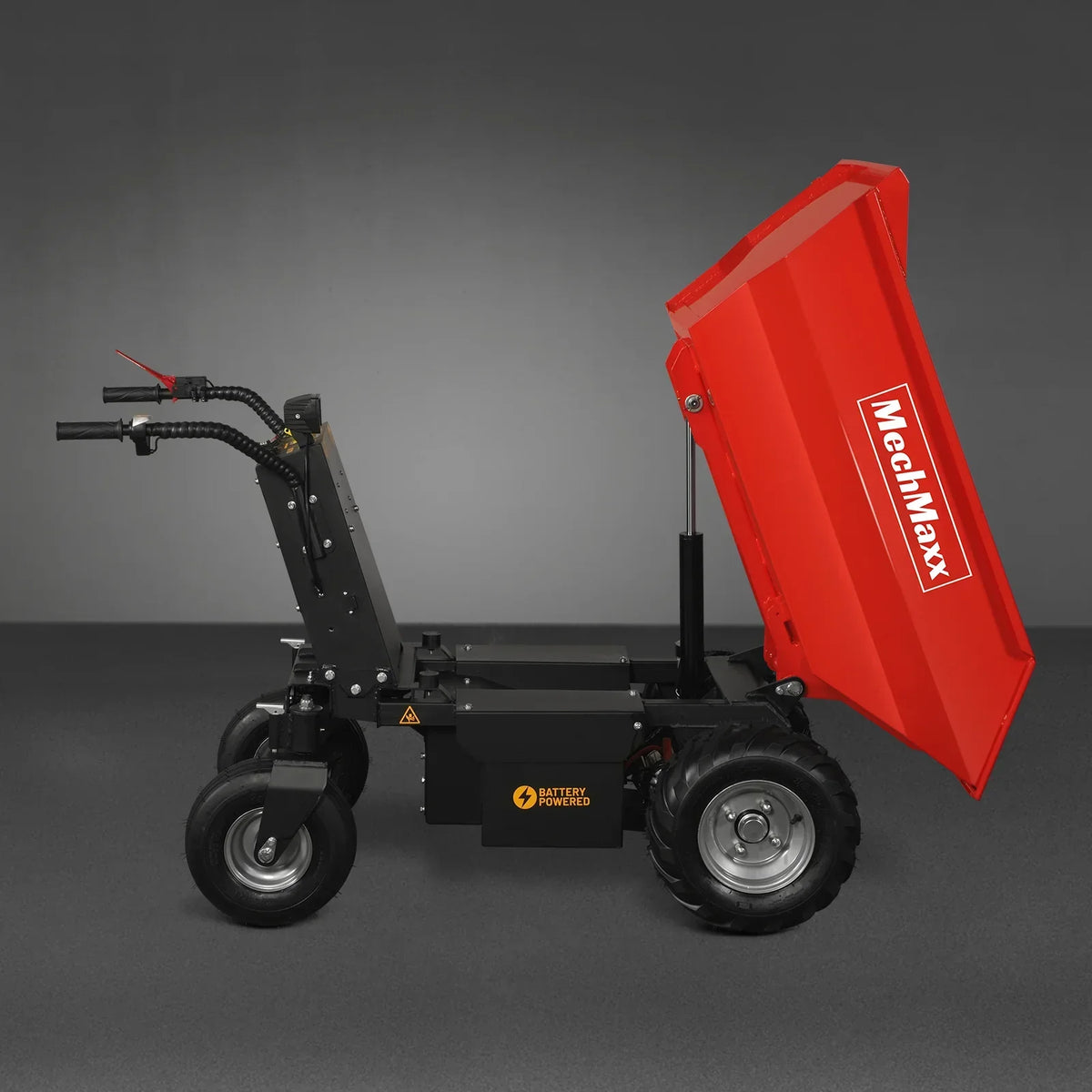 1100lb Loading 1000W DC Motor 48V Battery Powered Hydraulic Tipping Dump Cart,  EH50
