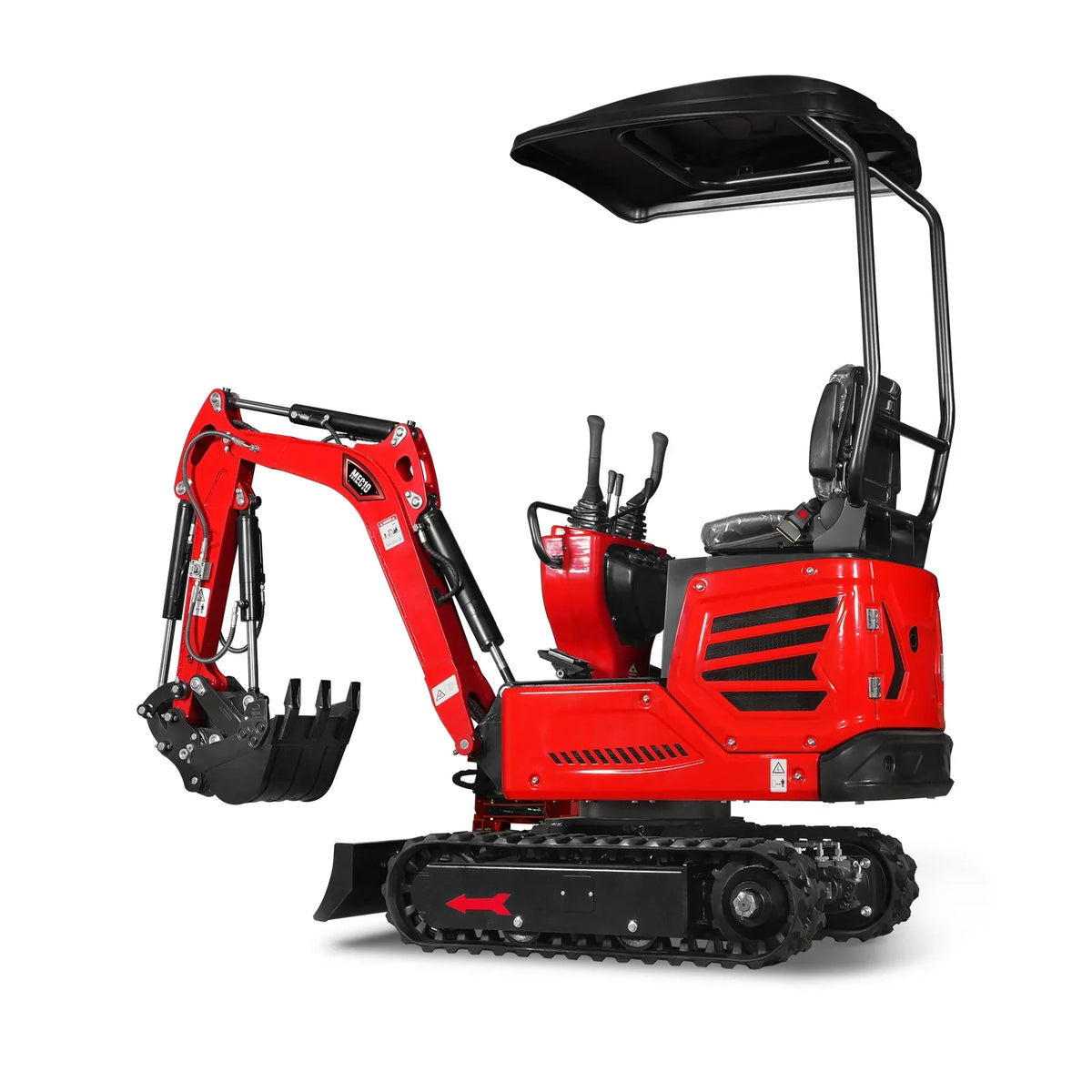 Mini Compact Excavator HONDA GX390 Engine,  65.7" Max. Digging Depth, 1Ton, 2280 LBS Operating Weight,  MEC10