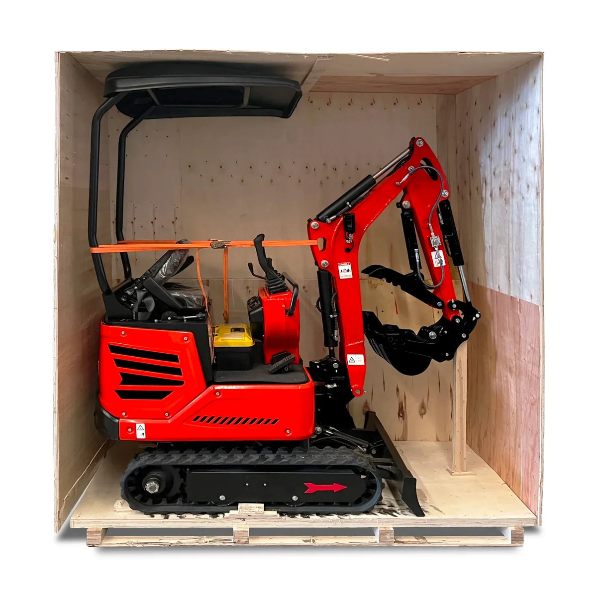 Mini Compact Excavator HONDA GX390 Engine,  65.7" Max. Digging Depth, 1Ton, 2280 LBS Operating Weight,  MEC10