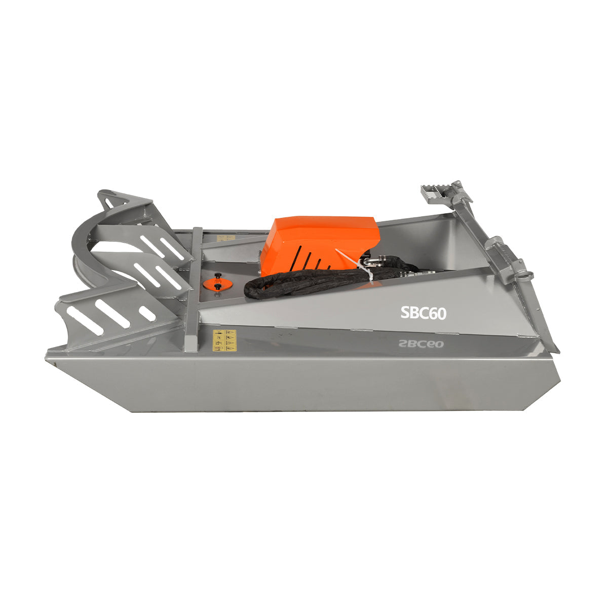 60”  Heavy Duty Skid Steer Brush Cutter Rotary Mower Attachment,15-25gal/min , SBC60