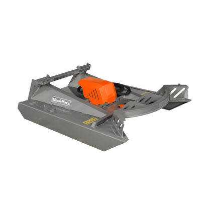 60”  Heavy Duty Skid Steer Brush Cutter Rotary Mower Attachment,15-25gal/min , SBC60
