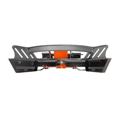 60”  Heavy Duty Skid Steer Brush Cutter Rotary Mower Attachment,15-25gal/min , SBC60