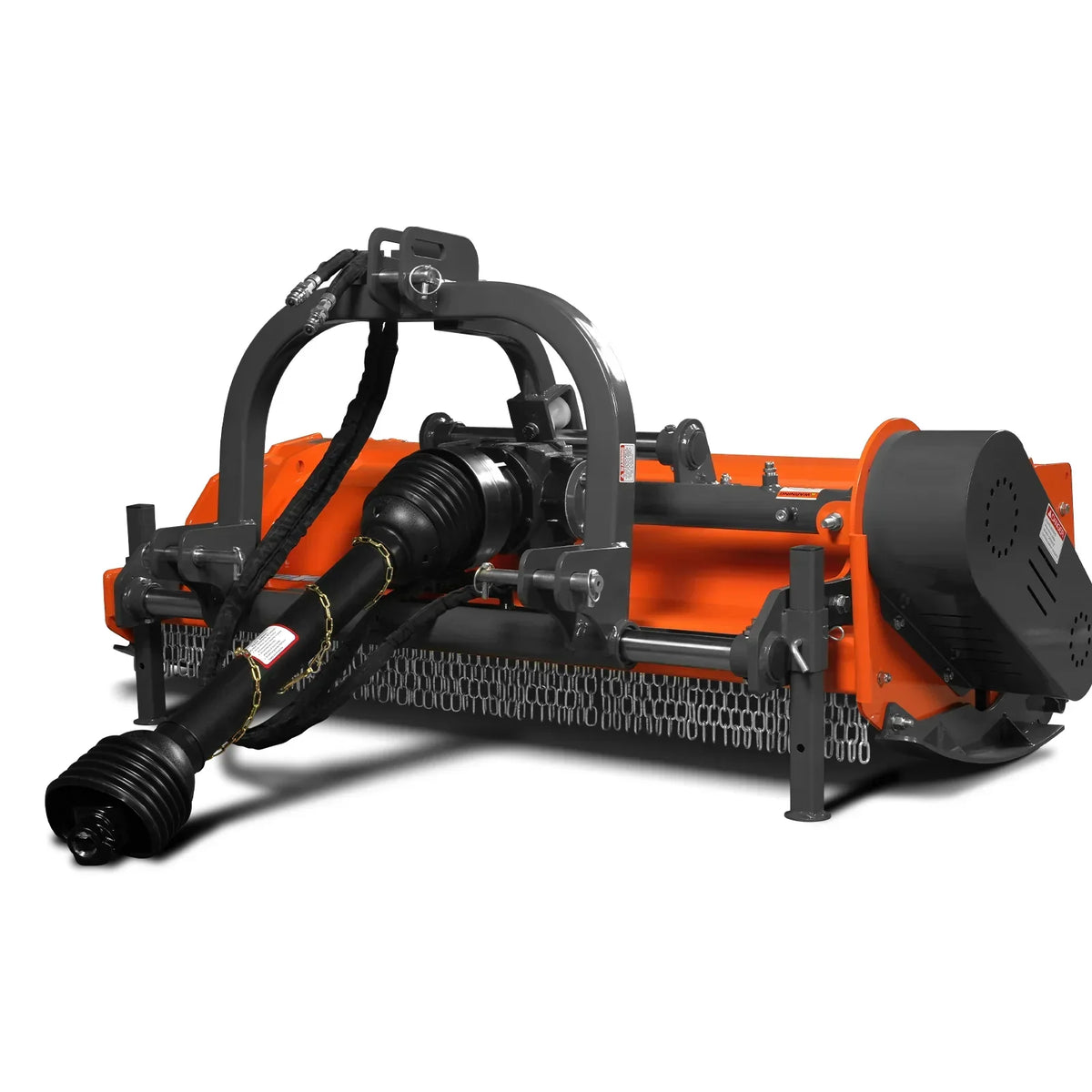 63" Heavy Duty PTO Flail Mower with Hydraulic Side Shift 3 Point 50-75 hp,  KDK63H