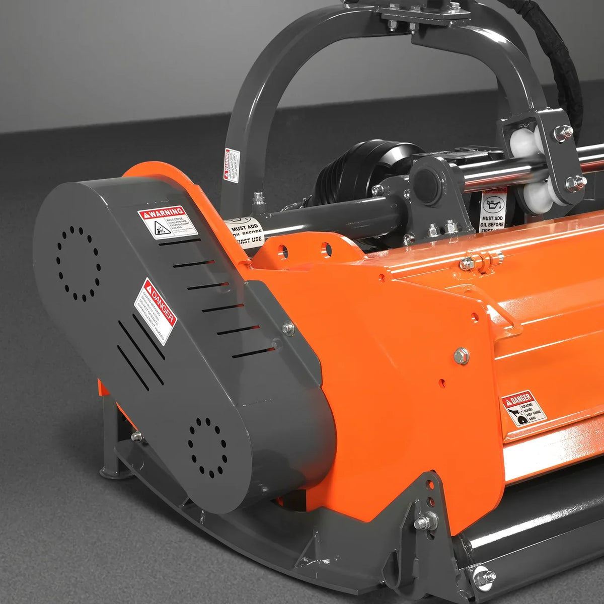 63" Heavy Duty PTO Flail Mower with Hydraulic Side Shift 3 Point 50-75 hp,  KDK63H