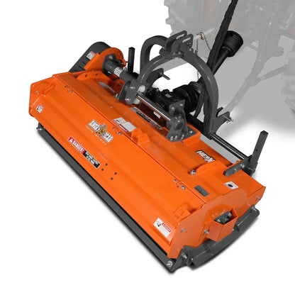 63" Heavy Duty PTO Flail Mower with Hydraulic Side Shift 3 Point 50-75 hp,  KDK63H