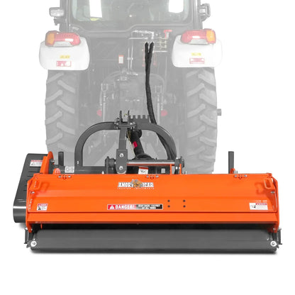 63" Heavy Duty PTO Flail Mower with Hydraulic Side Shift 3 Point 50-75 hp,  KDK63H