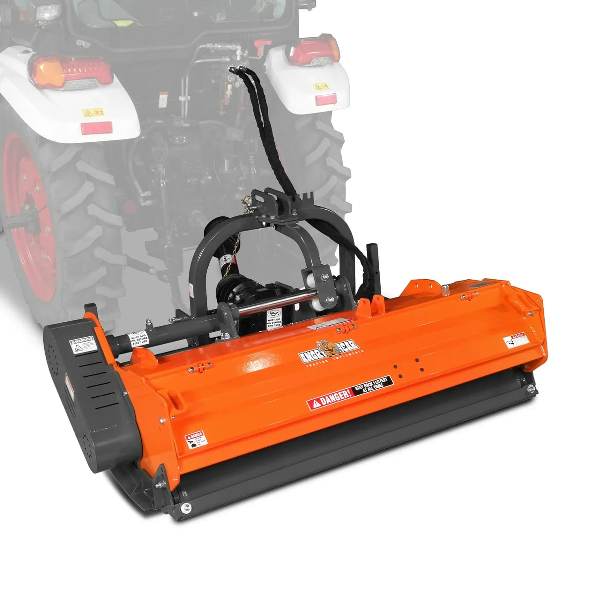 63" Heavy Duty PTO Flail Mower with Hydraulic Side Shift 3 Point 50-75 hp,  KDK63H