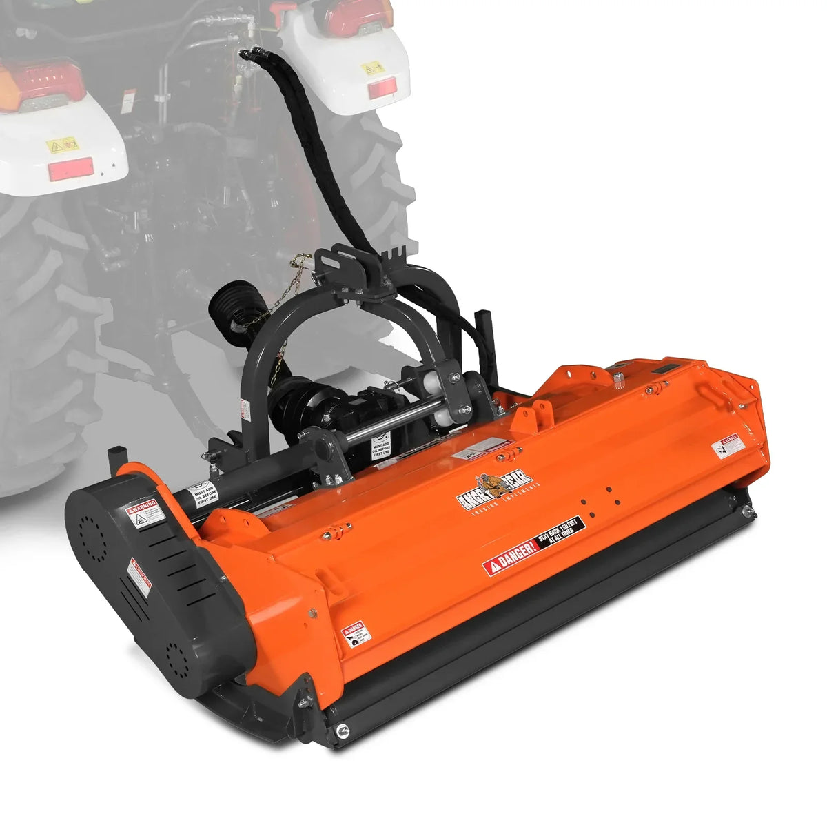 63" Heavy Duty PTO Flail Mower with Hydraulic Side Shift 3 Point 50-75 hp,  KDK63H