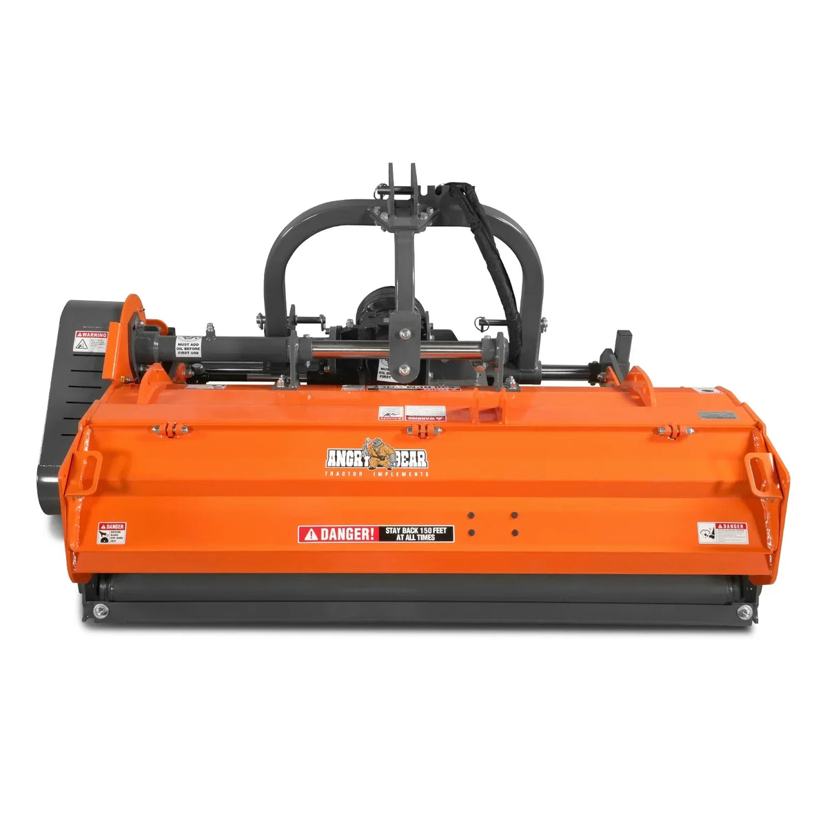 63" Heavy Duty PTO Flail Mower with Hydraulic Side Shift 3 Point 50-75 hp,  KDK63H