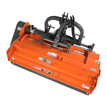 63" Heavy Duty PTO Flail Mower with Hydraulic Side Shift 3 Point 50-75 hp,  KDK63H