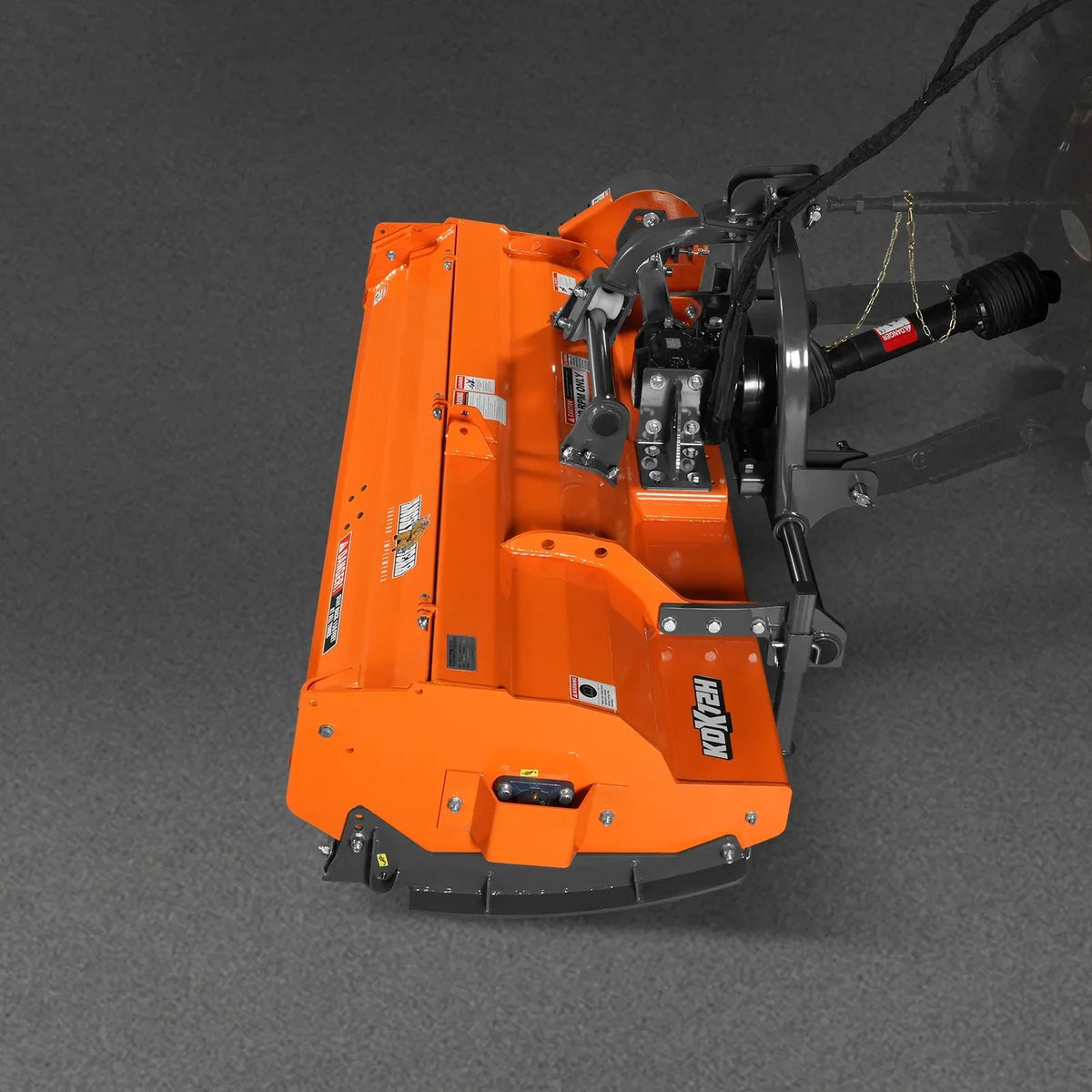 72" Heavy Duty PTO Flail Mower with Hydraulic Side Shift 3 Point 50-75 hp,  KDK72H