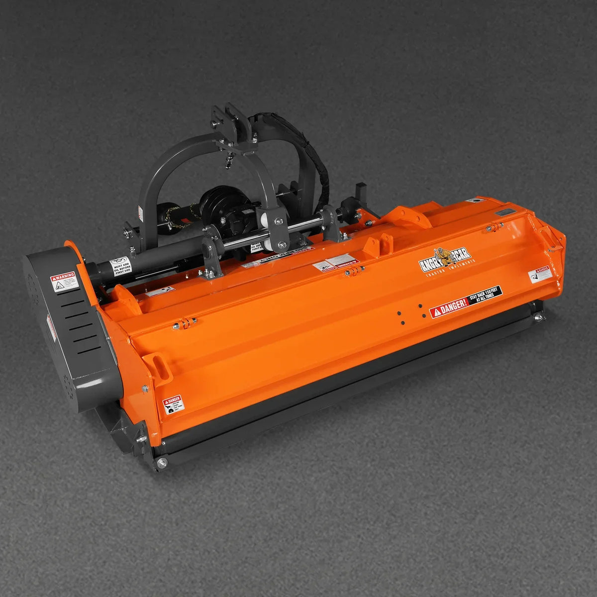 72" Heavy Duty PTO Flail Mower with Hydraulic Side Shift 3 Point 50-75 hp,  KDK72H