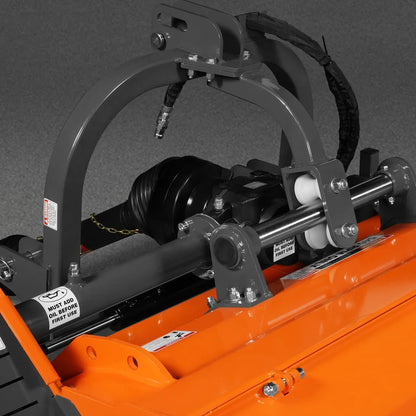 72" Heavy Duty PTO Flail Mower with Hydraulic Side Shift 3 Point 50-75 hp,  KDK72H