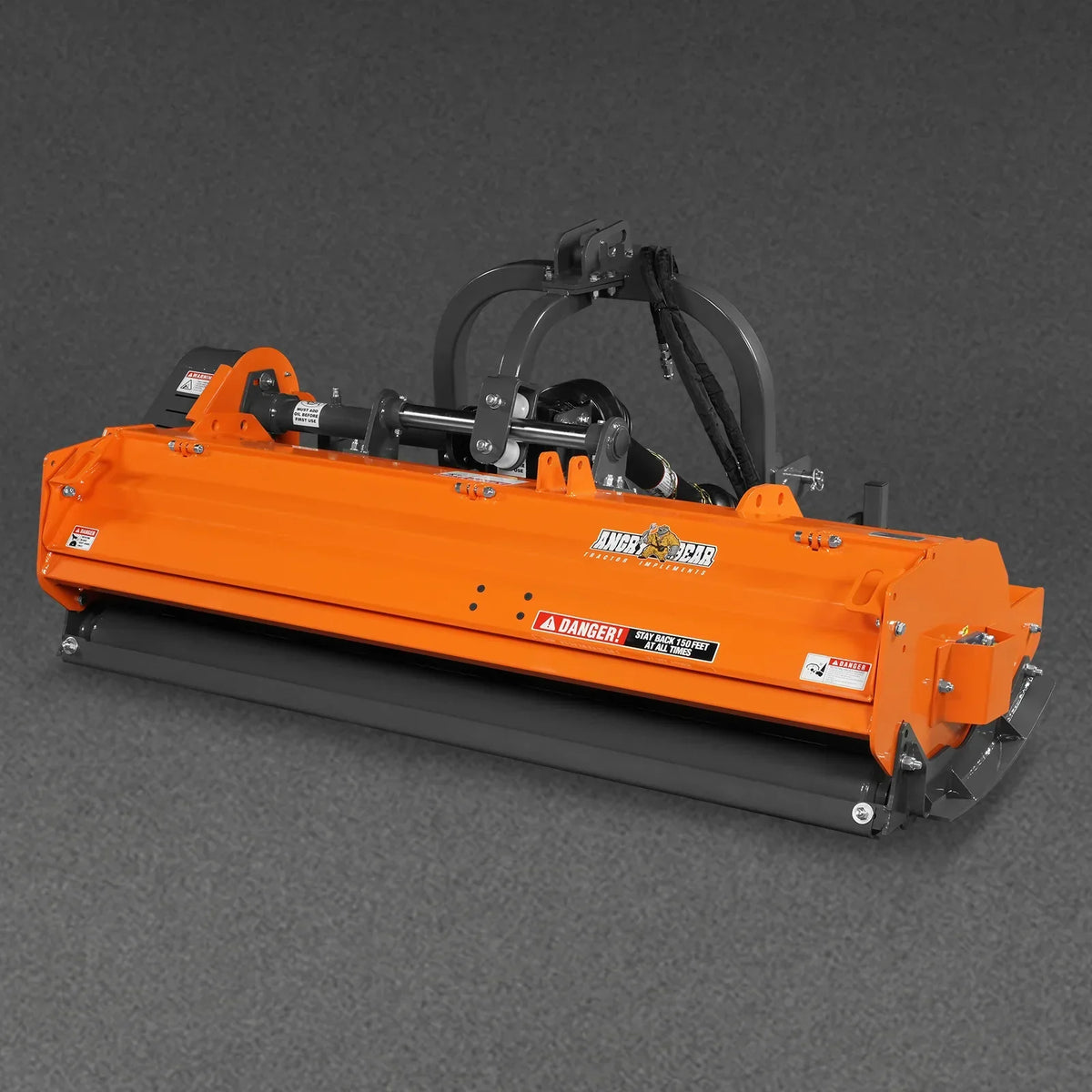 72" Heavy Duty PTO Flail Mower with Hydraulic Side Shift 3 Point 50-75 hp,  KDK72H