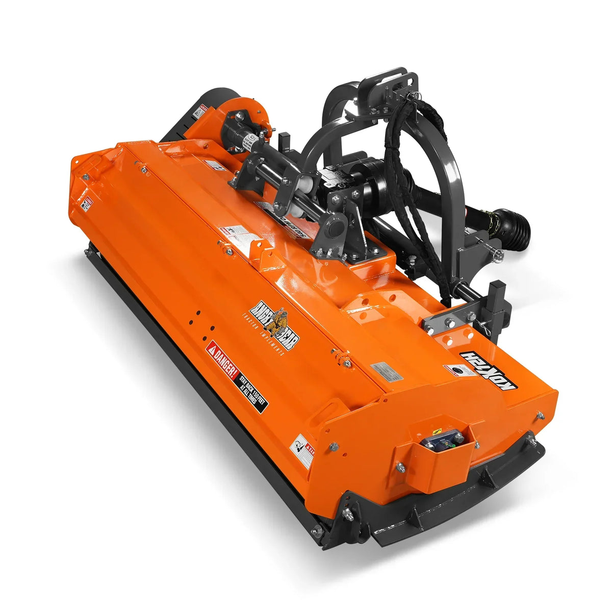 72" Heavy Duty PTO Flail Mower with Hydraulic Side Shift 3 Point 50-75 hp,  KDK72H