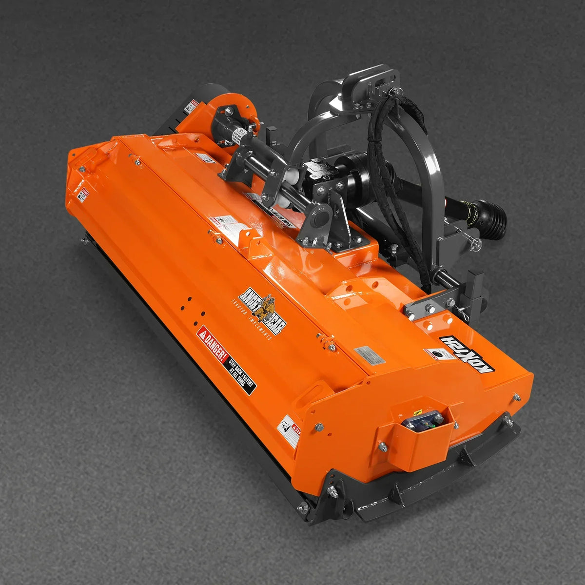 72" Heavy Duty PTO Flail Mower with Hydraulic Side Shift 3 Point 50-75 hp,  KDK72H
