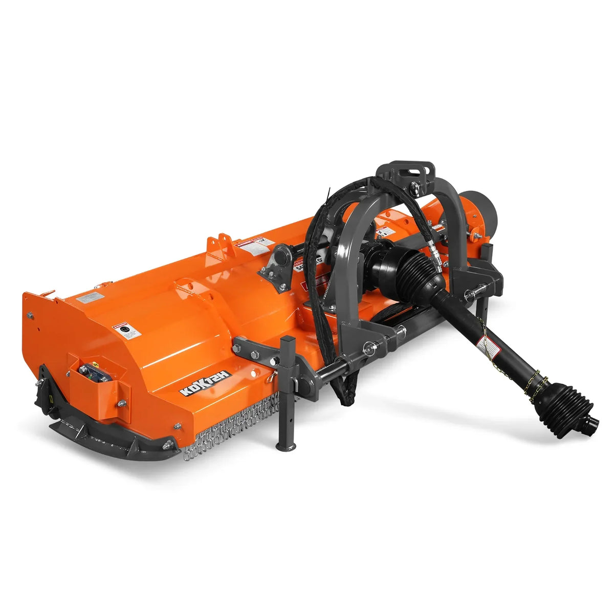 72" Heavy Duty PTO Flail Mower with Hydraulic Side Shift 3 Point 50-75 hp,  KDK72H