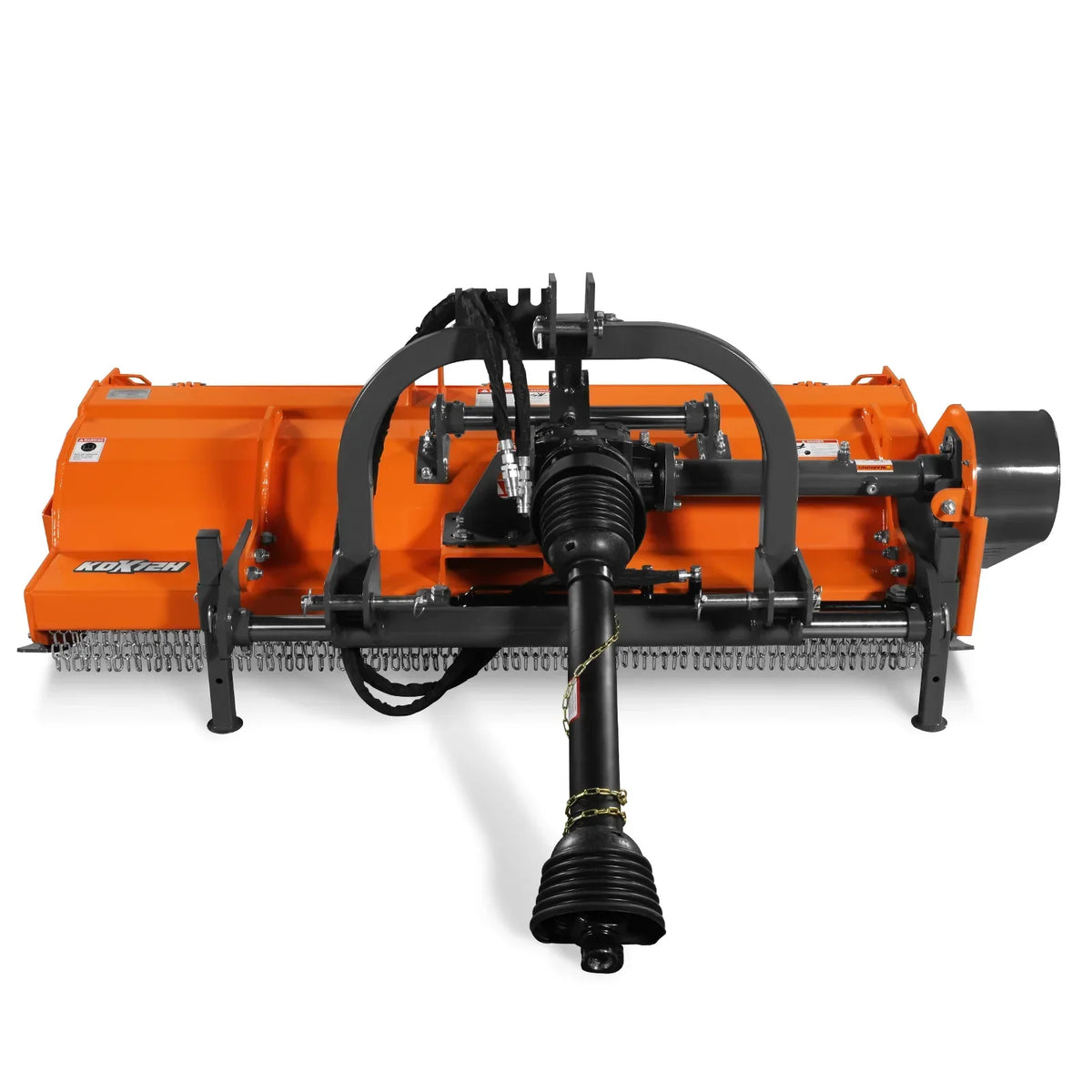 72" Heavy Duty PTO Flail Mower with Hydraulic Side Shift 3 Point 50-75 hp,  KDK72H