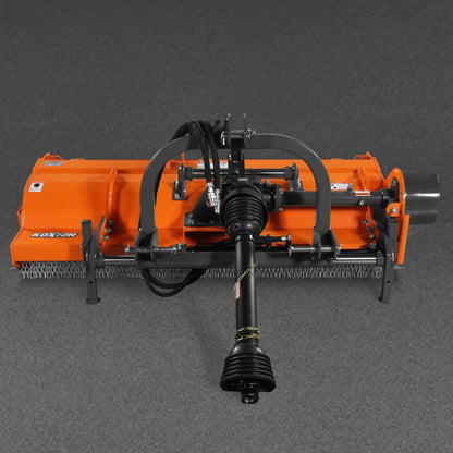 72" Heavy Duty PTO Flail Mower with Hydraulic Side Shift 3 Point 50-75 hp,  KDK72H