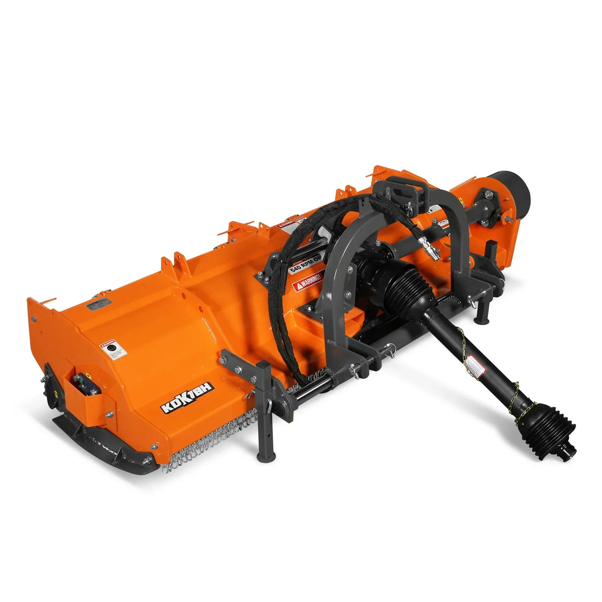 78" Heavy Duty PTO Flail Mower with Hydraulic Side Shift 3 Point 50-85 hp,  KDK78H