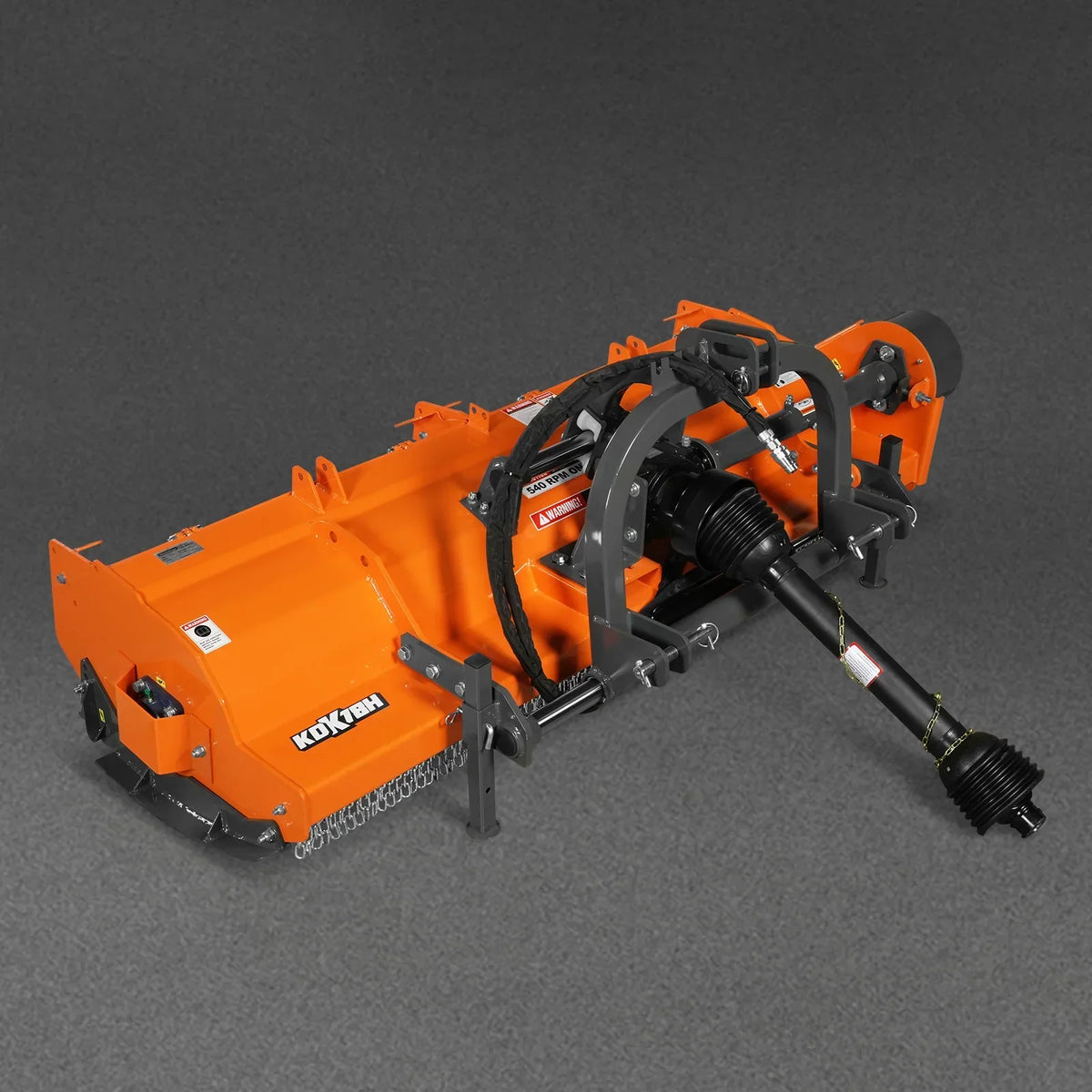78" Heavy Duty PTO Flail Mower with Hydraulic Side Shift 3 Point 50-85 hp,  KDK78H