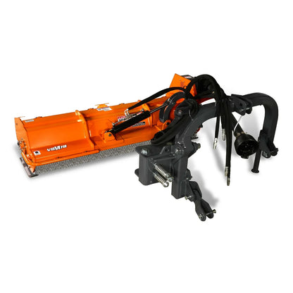 78" Heavy Duty 3 Point Offset Ditch Bank Verge Flail Mower Italy CMR Gearbox,  80-110HP,  PTO Driven,  VBM78