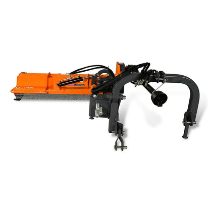 78" Heavy Duty 3 Point Offset Ditch Bank Verge Flail Mower Italy CMR Gearbox,  80-110HP,  PTO Driven,  VBM78