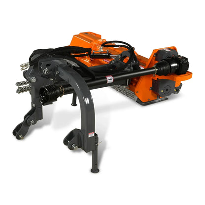 78" Heavy Duty 3 Point Offset Ditch Bank Verge Flail Mower Italy CMR Gearbox,  80-110HP,  PTO Driven,  VBM78