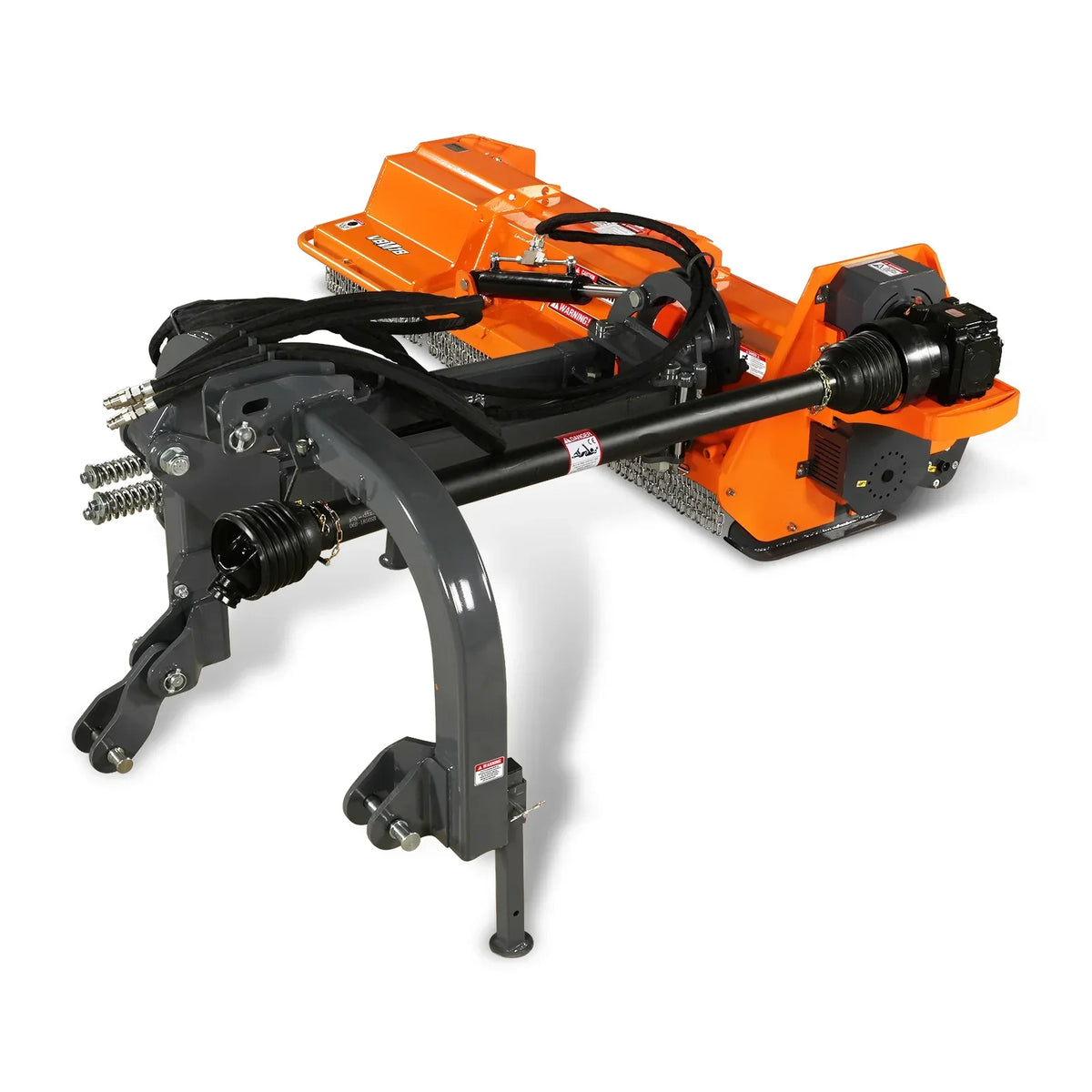 78" Heavy Duty 3 Point Offset Ditch Bank Verge Flail Mower Italy CMR Gearbox,  80-110HP,  PTO Driven,  VBM78