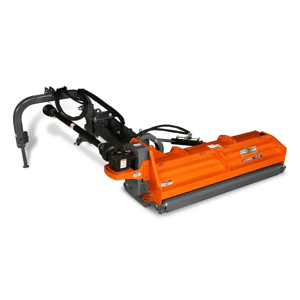 78" Heavy Duty 3 Point Offset Ditch Bank Verge Flail Mower Italy CMR Gearbox,  80-110HP,  PTO Driven,  VBM78