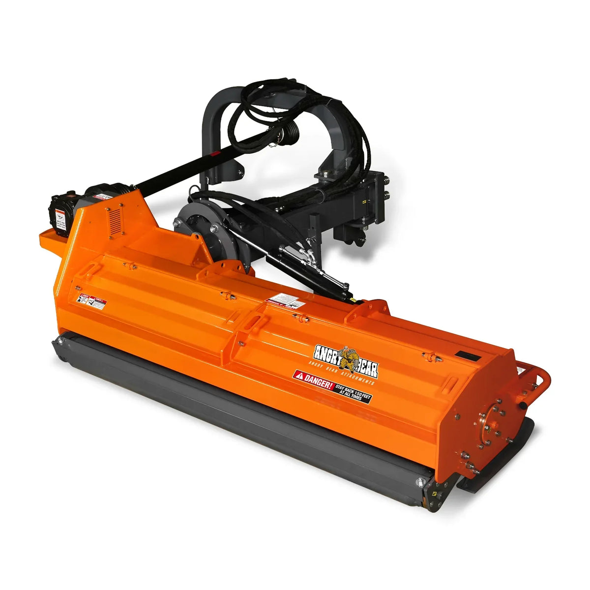 78" Heavy Duty 3 Point Offset Ditch Bank Verge Flail Mower Italy CMR Gearbox,  80-110HP,  PTO Driven,  VBM78