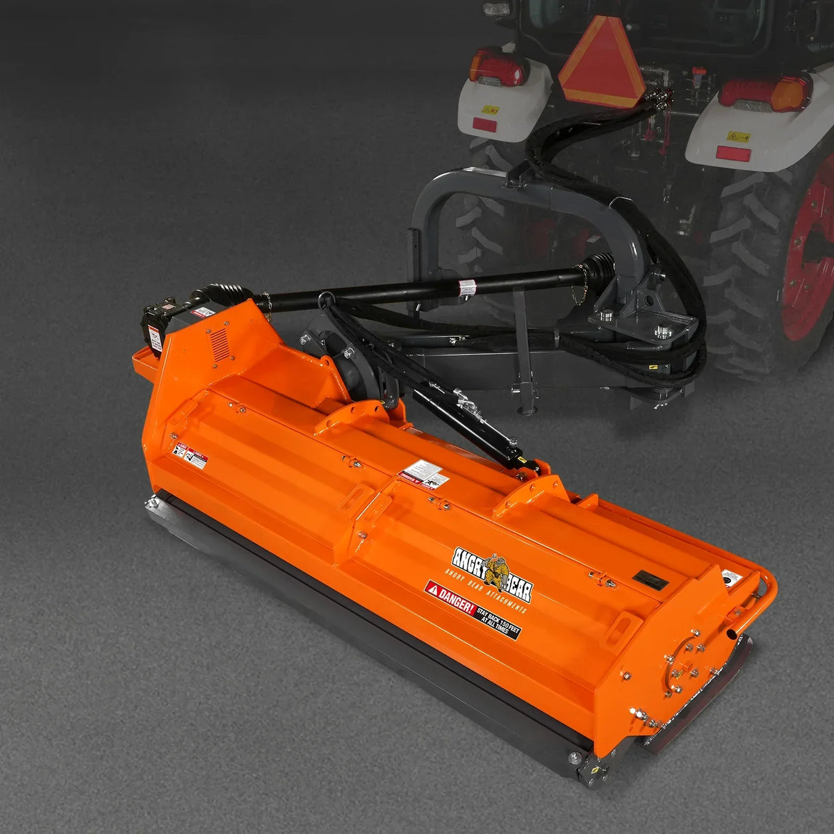 78" Heavy Duty 3 Point Offset Ditch Bank Verge Flail Mower Italy CMR Gearbox,  80-110HP,  PTO Driven,  VBM78