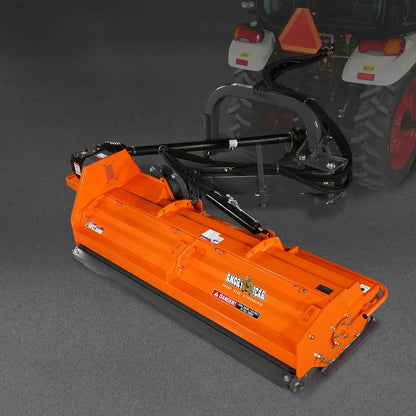 78" Heavy Duty 3 Point Offset Ditch Bank Verge Flail Mower Italy CMR Gearbox,  80-110HP,  PTO Driven,  VBM78
