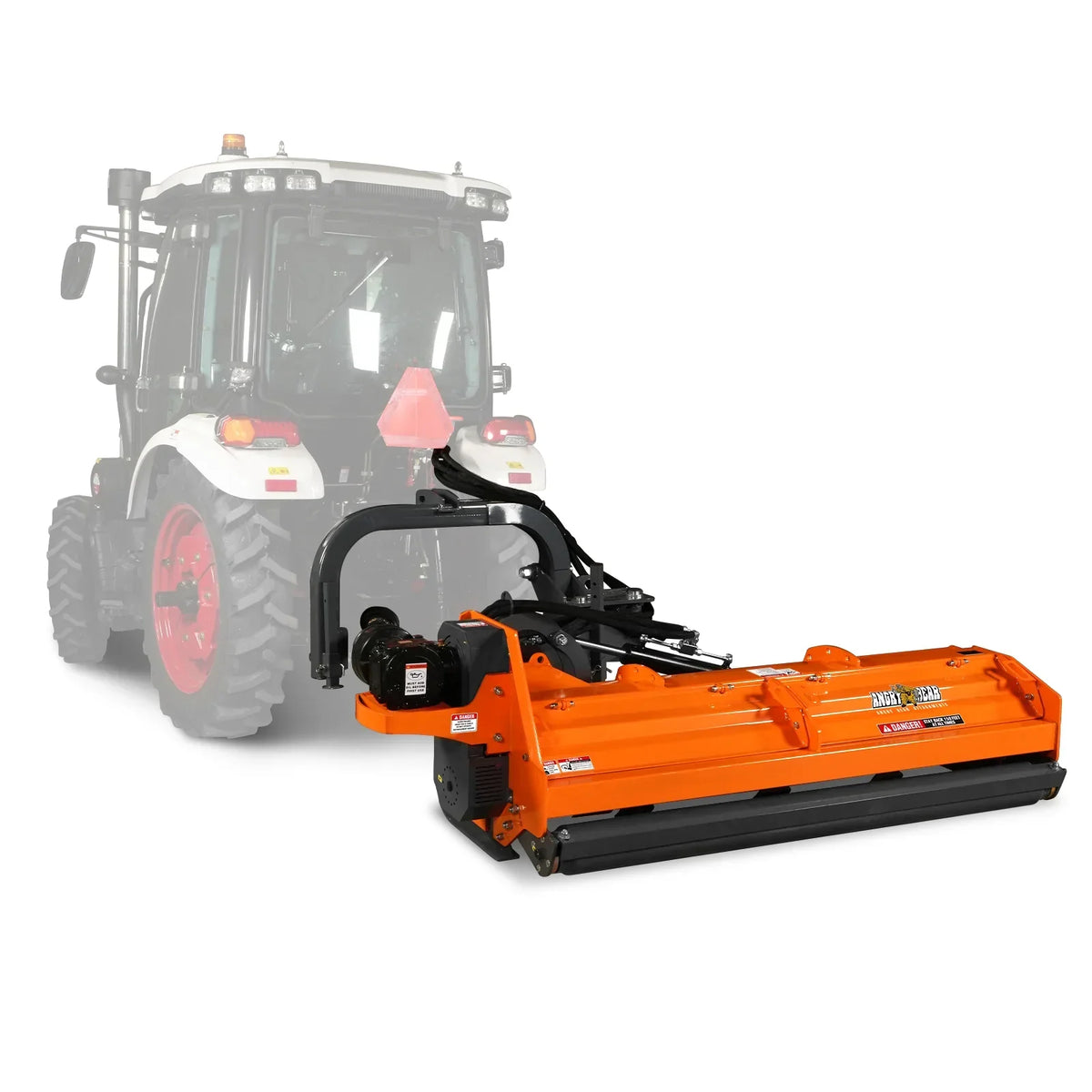 78" Heavy Duty 3 Point Offset Ditch Bank Verge Flail Mower Italy CMR Gearbox,  80-110HP,  PTO Driven,  VBM78