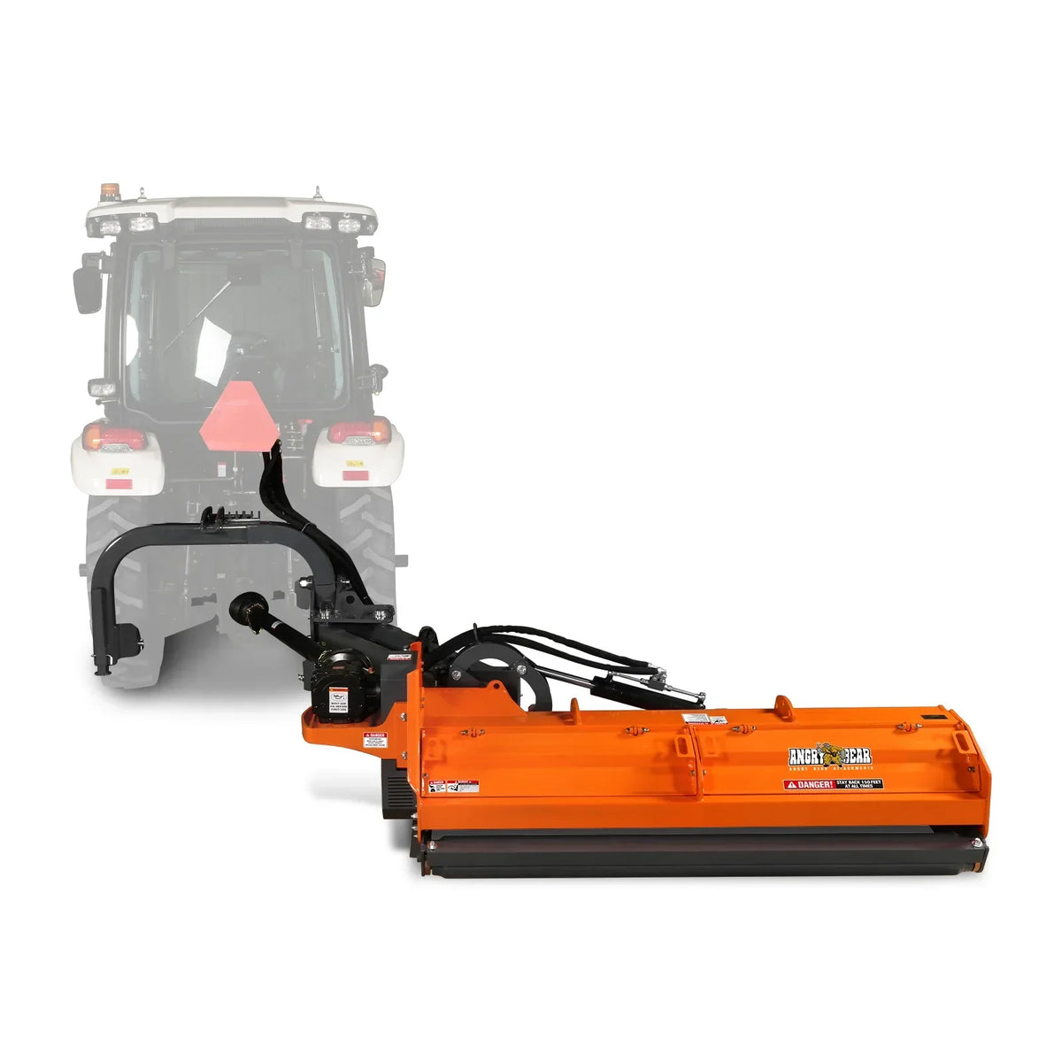 78" Heavy Duty 3 Point Offset Ditch Bank Verge Flail Mower Italy CMR Gearbox,  80-110HP,  PTO Driven,  VBM78