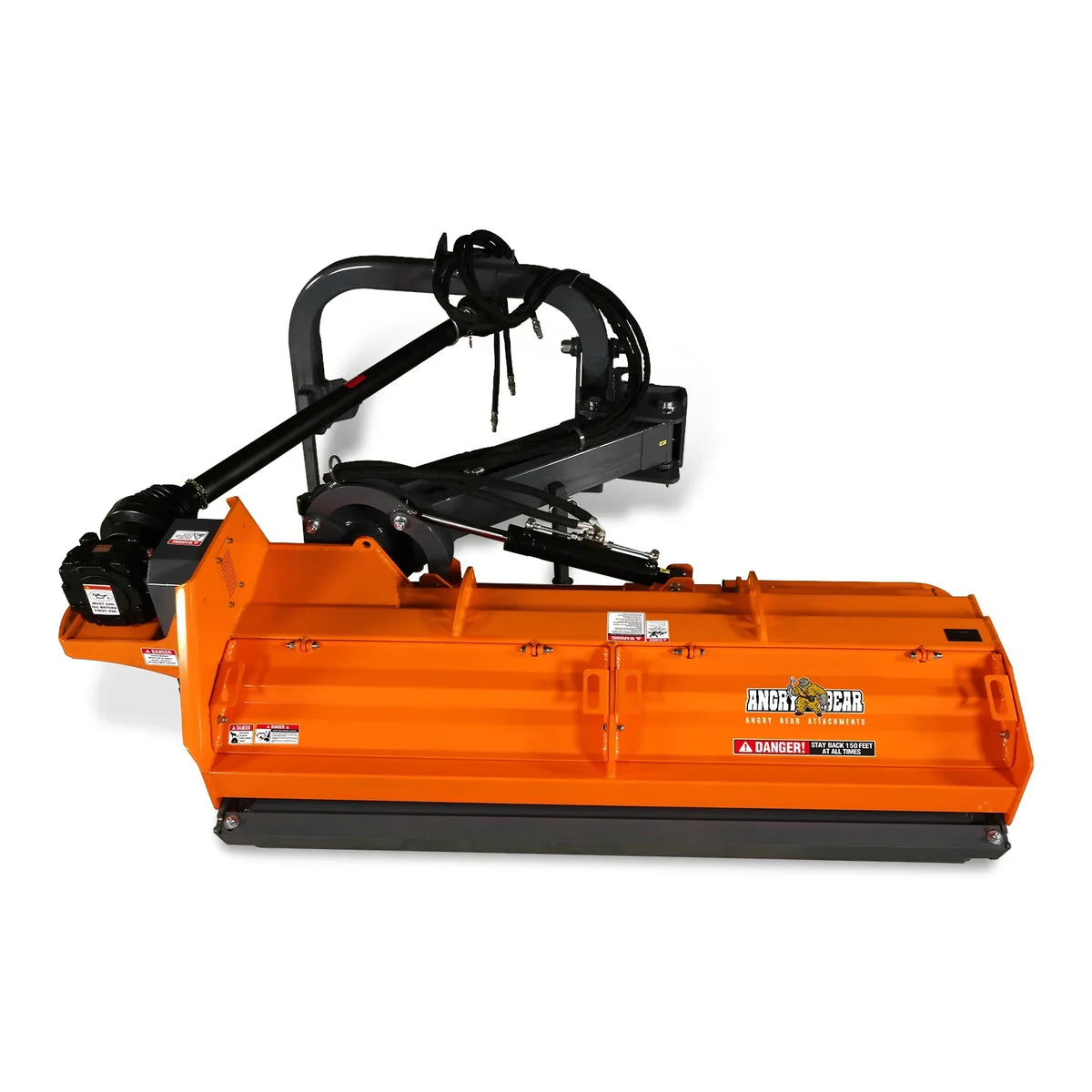 78" Heavy Duty 3 Point Offset Ditch Bank Verge Flail Mower Italy CMR Gearbox,  80-110HP,  PTO Driven,  VBM78