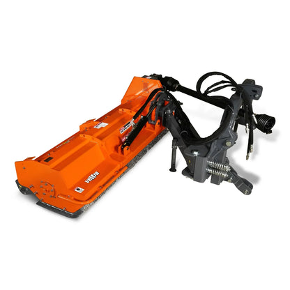 78" Heavy Duty 3 Point Offset Ditch Bank Verge Flail Mower Italy CMR Gearbox,  80-110HP,  PTO Driven,  VBM78