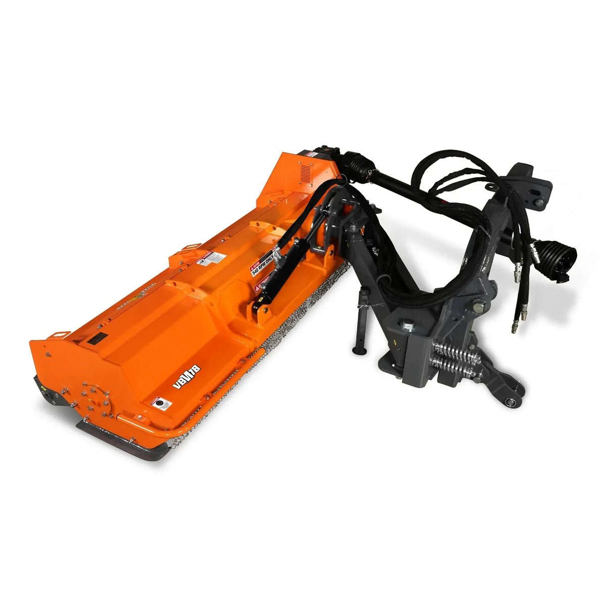 78" Heavy Duty 3 Point Offset Ditch Bank Verge Flail Mower Italy CMR Gearbox,  80-110HP,  PTO Driven,  VBM78