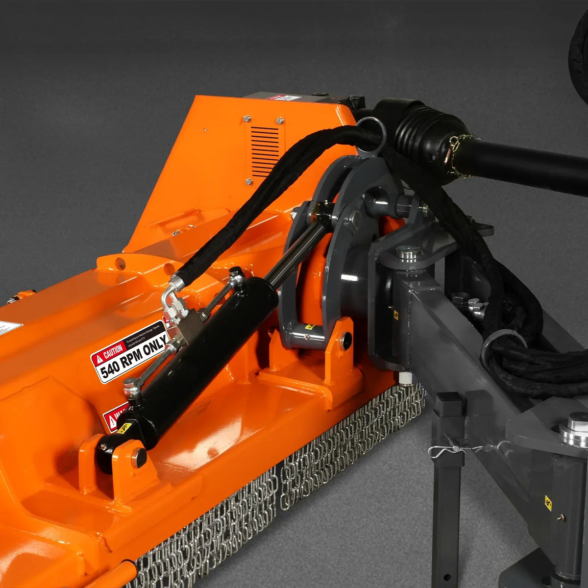 78" Heavy Duty 3 Point Offset Ditch Bank Verge Flail Mower Italy CMR Gearbox,  80-110HP,  PTO Driven,  VBM78