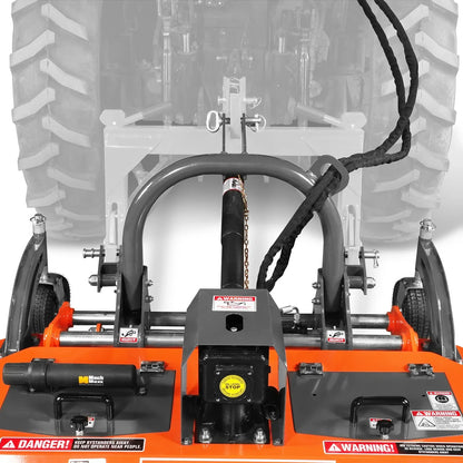 72 in Orchard Finish Mower,  3 Point Hitch Cat.1,  Hydraulic Offset,  PTO Shaft Included with Shear Bolt,  25-50 HP,  FMS72