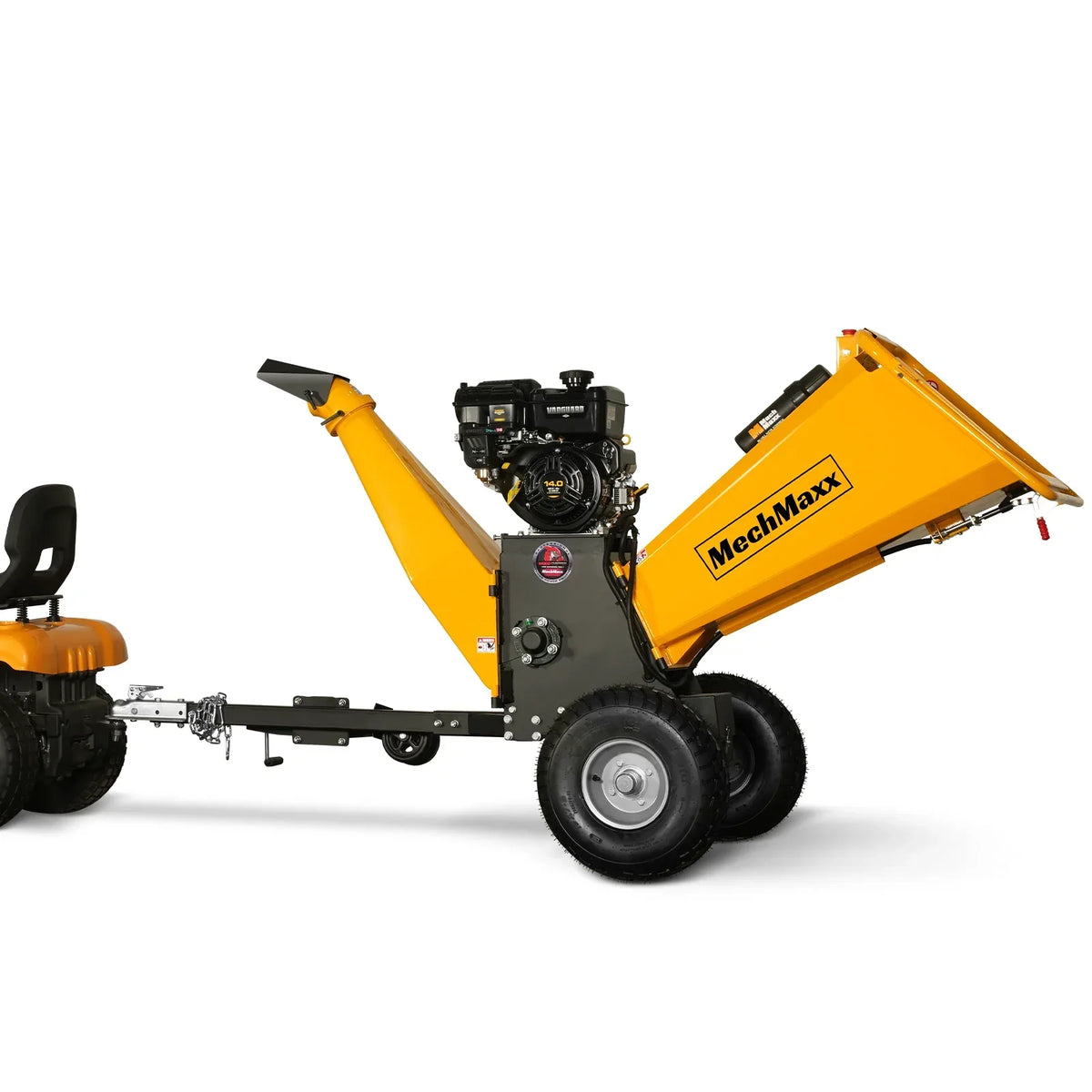 6 inch E-start B&S VANGUARD 408cc 14hp Gasoline Engine Powered Drum Wood Chipper,   P4206