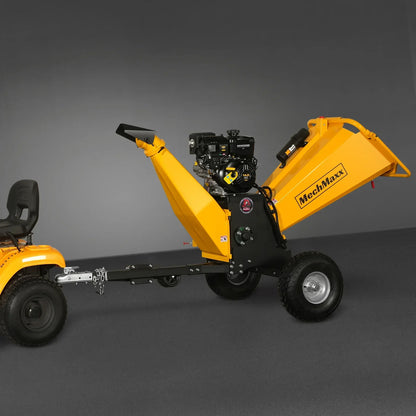 6 inch E-start B&S VANGUARD 408cc 14hp Gasoline Engine Powered Drum Wood Chipper,   P4206