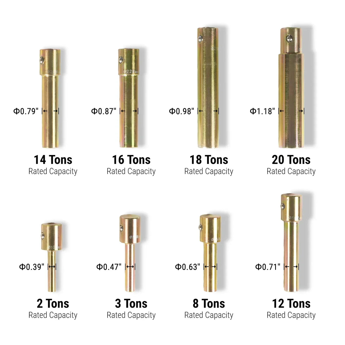 ( 1 Pack / 1 Set ) Shop Press Pin Kit (for SKU: 200060, 200061, 200062)