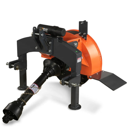 3-Point PTO Stump Grinder & 4" PTO Wood Chipper & Forestry Log Skidding Winch  Bundle, SG24 & BX42S &FW8800