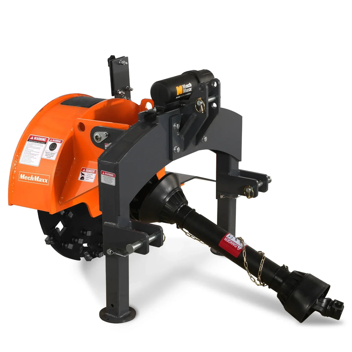 3-Point PTO Stump Grinder & Forestry Log Skidding Winch Bundle, SG24 & FW8800