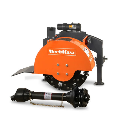 3-Point PTO Stump Grinder & Wood Chipper Bundle