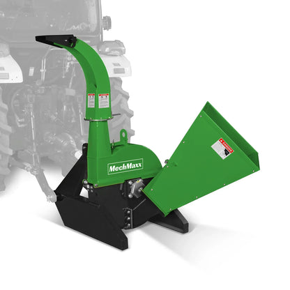 3-Point PTO Stump Grinder & Wood Chipper Bundle; SG24PRO; BX42S; Green