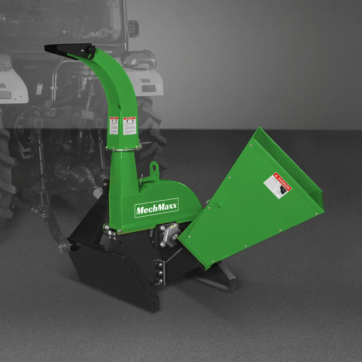 3 Point PTO Wood Chipper Attachment For Tractors Up To 45HP (PTO Shaft Included),  BX42S