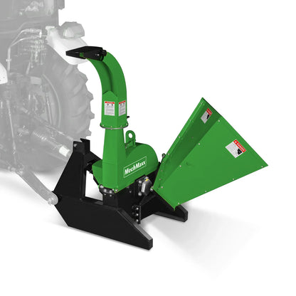 3 Point PTO Wood Chipper Attachment For Tractors Up To 45HP (PTO Shaft Included),  BX42S
