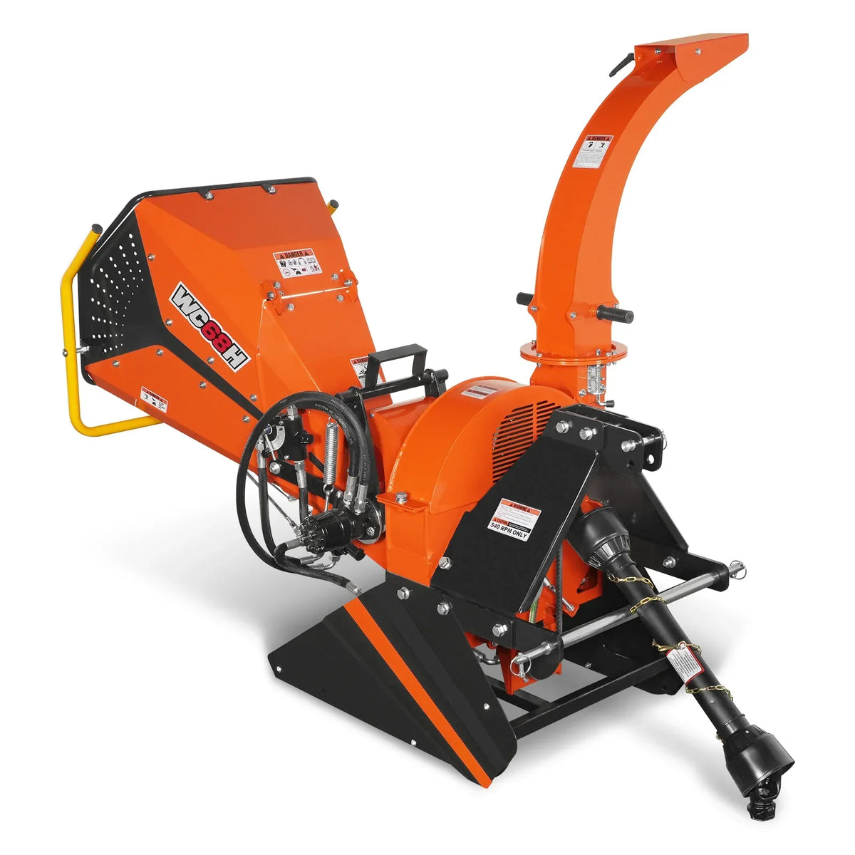 3-Point PTO Stump Grinder & 6",  3 Point Hydraulic PTO Wood Chipper Bundle, SG24PRO & WC68H